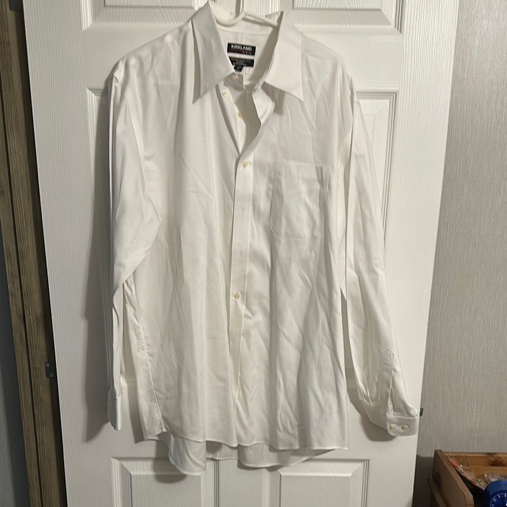 Kirkland  signature White Dress Shirt